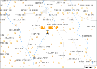 map of Ḩājjī Badr