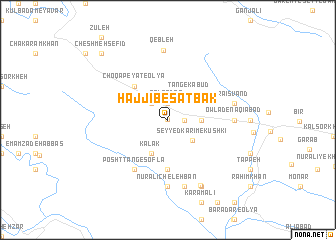 map of Ḩājjī Besaţ Bak