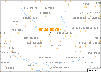 map of Ḩājjī Boyūk