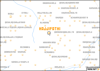 map of Ḩājjī Fatḩī