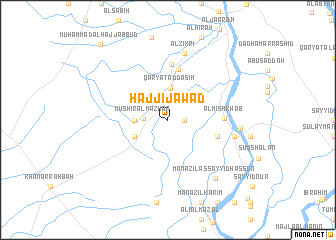 map of Ḩājjī Jawād