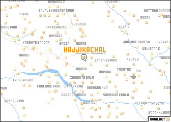 map of Ḩājjī Kachal