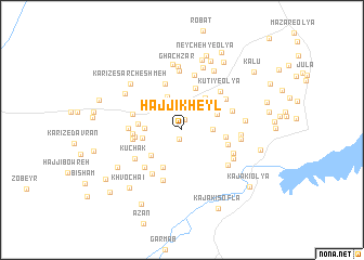 map of Ḩājjī Kheyl