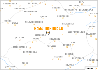 map of Ḩājjī Maḩmūdlū