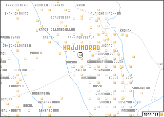 map of Ḩājjī Morād