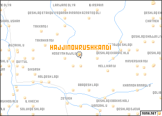 map of Ḩājjī Nowrūsh Kandī