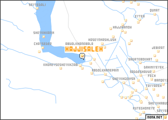 map of Ḩājjī Şāleḩ