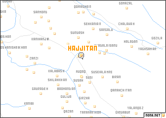 map of Ḩājjī Tān