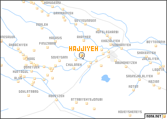 map of Ḩājjīyeh