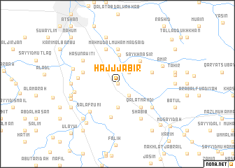 map of Ḩājj Jābir