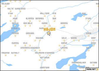 map of Hajom