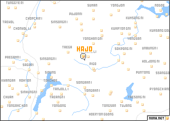 map of Hajo