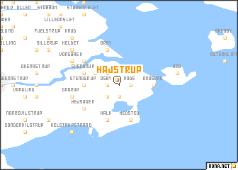 map of Hajstrup