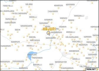 map of Haju-ri