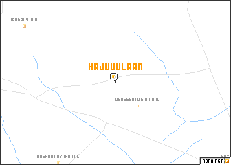 map of Hajuu-Ulaan