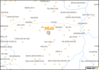 map of Ḩājū