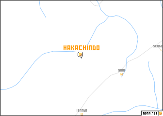 map of Hakachindo