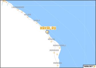map of Hakalau