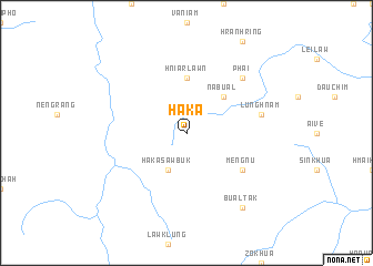 map of Haka