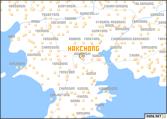 map of Hakchŏng