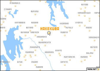 map of Hakekuba