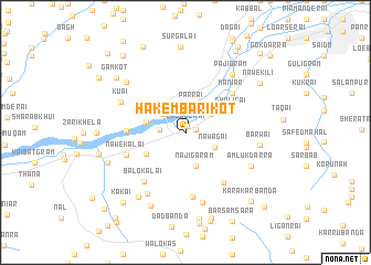 map of Hakem Barikot