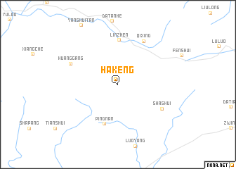 map of Hakeng