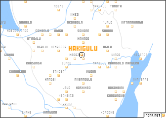 map of Hakigulu