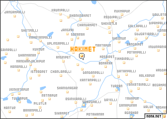 map of Hakimet