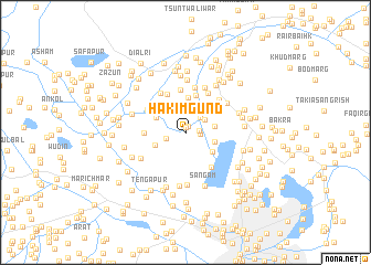 map of Hakīmgund