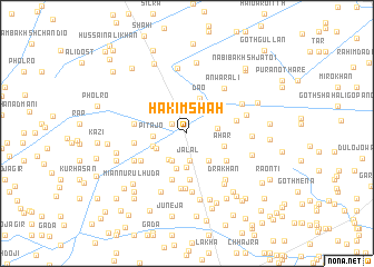 map of Hakīm Shāh