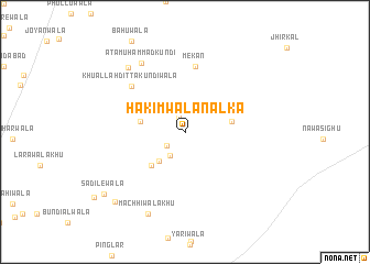 map of Hākimwāla Nalka
