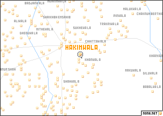 map of Hakimwāla