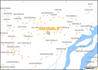map of Hakimwāla