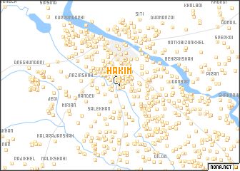 map of Hakīm