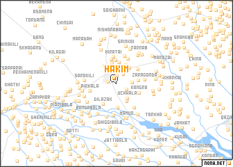 map of Hakīm