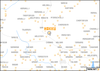 map of Hakku