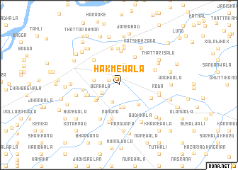 map of Hakmewāla