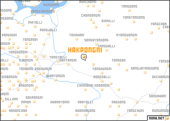 map of Hakpong-ni