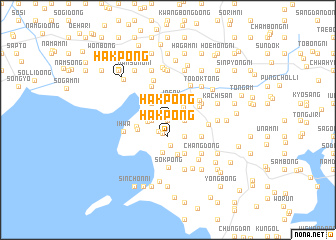 map of Hakpong