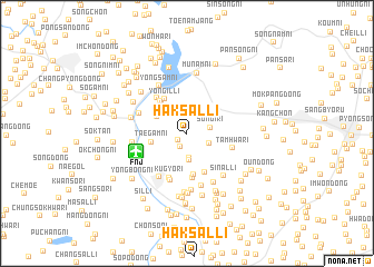 map of Haksal-li