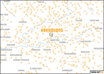 map of Hakso-dong
