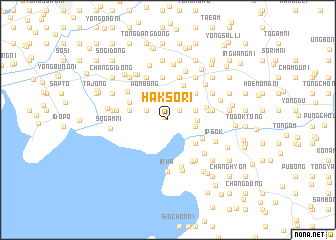 map of Hakso-ri