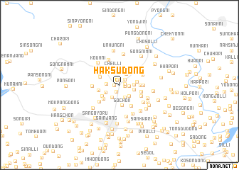 map of Haksu-dong