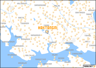 map of Haktang-ni