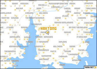 map of Hak-tong