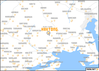 map of Hak-tong