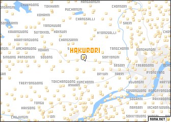 map of Hakuro-ri