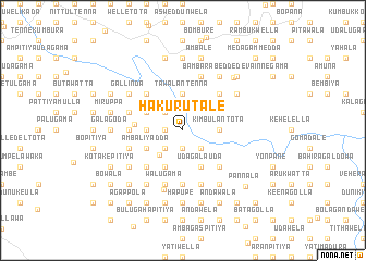 map of Hakurutale