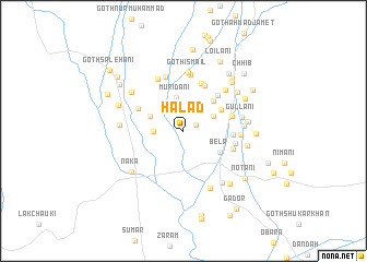 map of Hālad